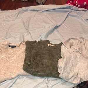 3 sweaters
